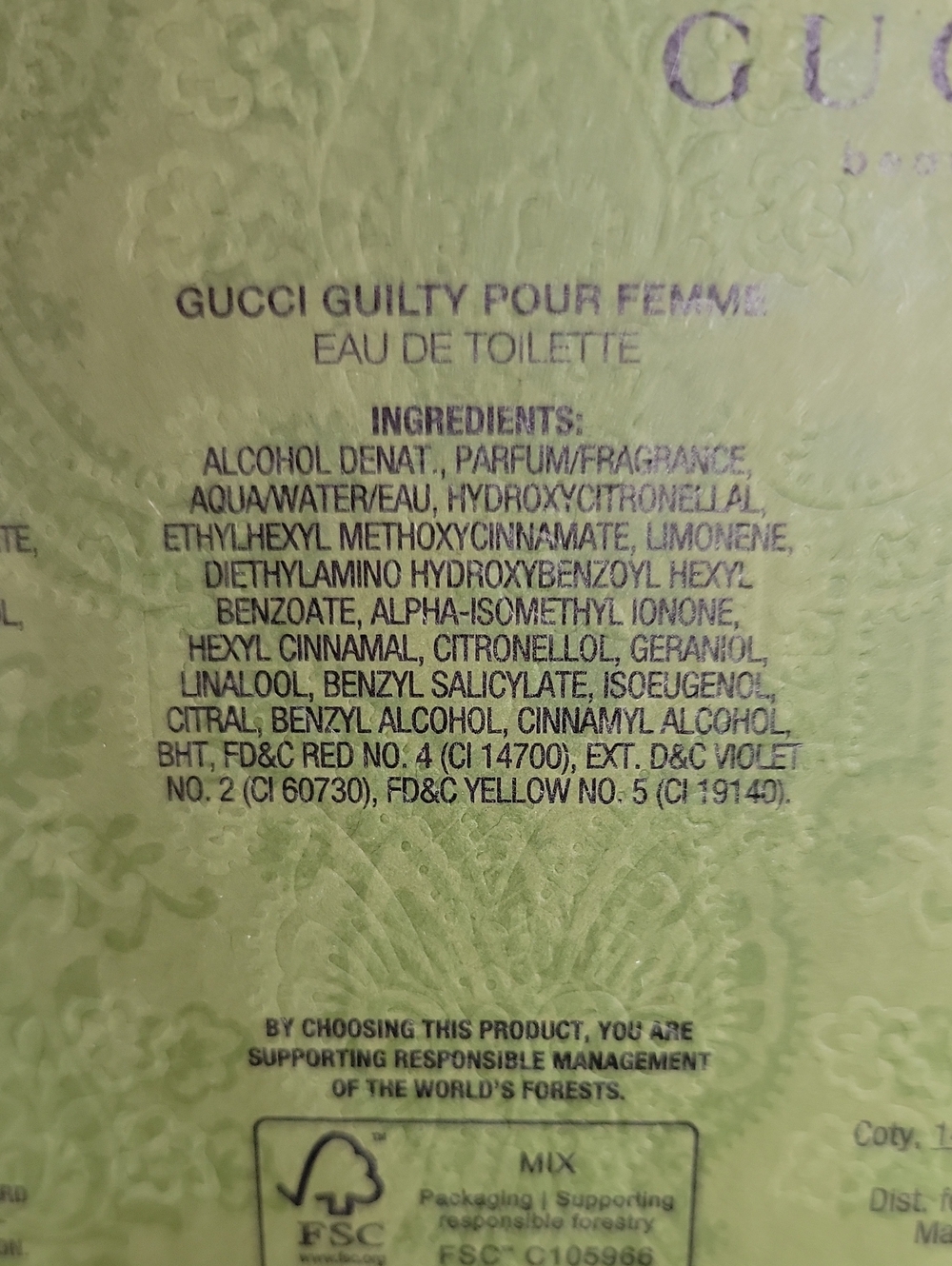 GUCCI Fragrance 4 pc. Discovery Set - Picture 8 of 11